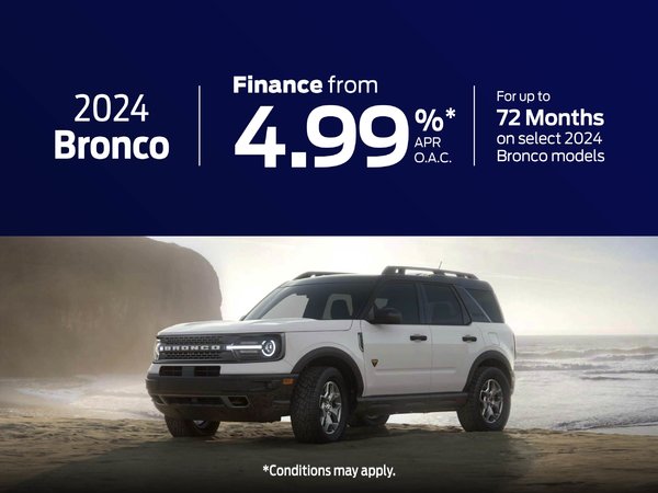 2024 Ford Bronco Finance Offer