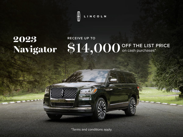 2023 Lincoln Navigator - Local Offer