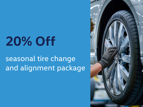 Seasonal Tire Change and Alignment Package