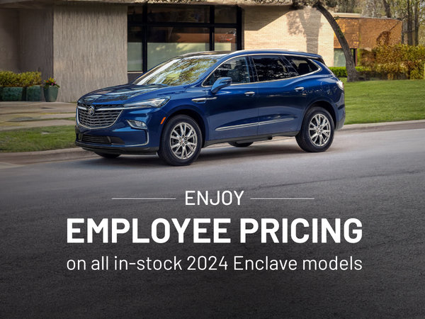 Buick Enclave - Employee Pricing