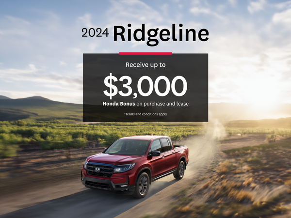 2024 Honda Ridgeline - Offer