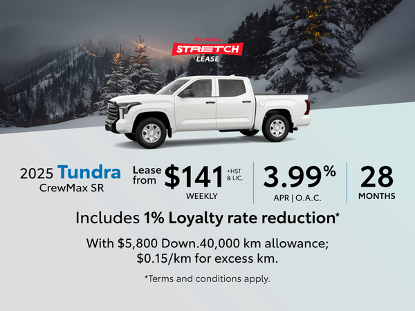 2024 Toyota Tundra Lease and Finance Offers