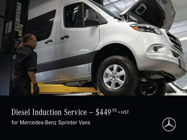 Diesel Induction Service for Sprinter Vans