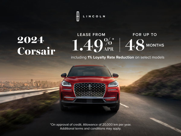 2024 Lincoln Corsair Special Offer