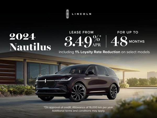 2024 Lincoln  Nautilus - Special Offers