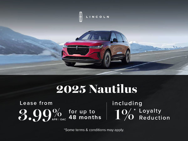 2025 Lincoln  Nautilus - Special Offers