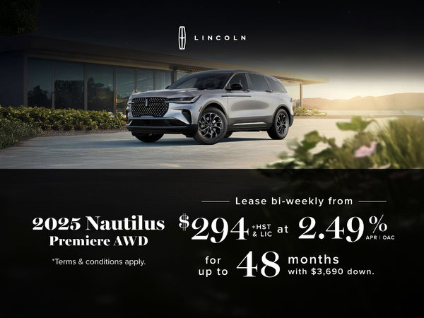 2025 Lincoln  Nautilus - Special Offers