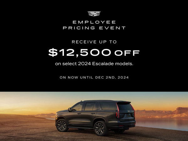 Cadillac Escalade Lease and Finance Offers