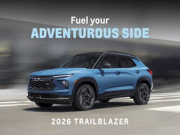 2026 Chevrolet Trailblazer Lease and Finance Offers