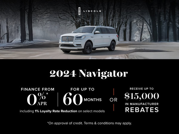 2024 Lincoln Navigator - Special Offer in Barrie