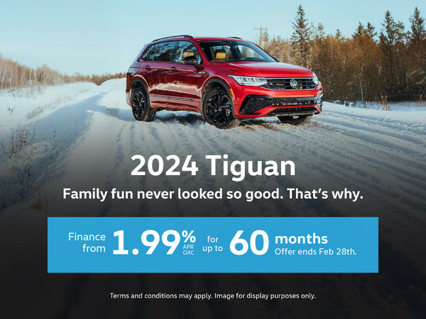 2024 Volkswagen Tiguan Lease and Finance Offers