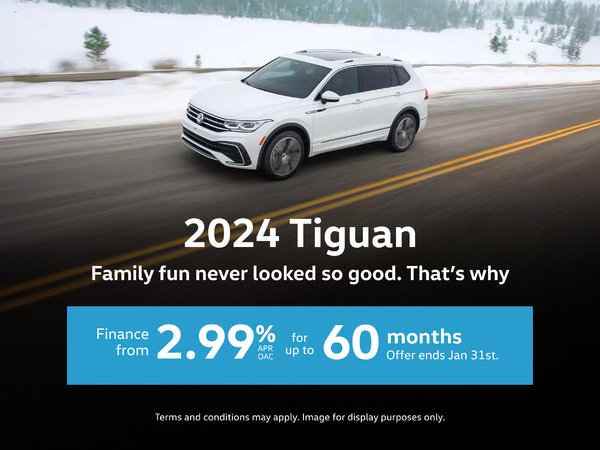 2024 Volkswagen Tiguan Lease and Finance Offers