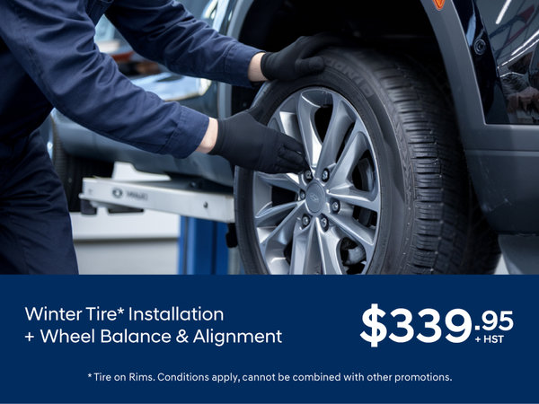 Winter Tire Installation Package