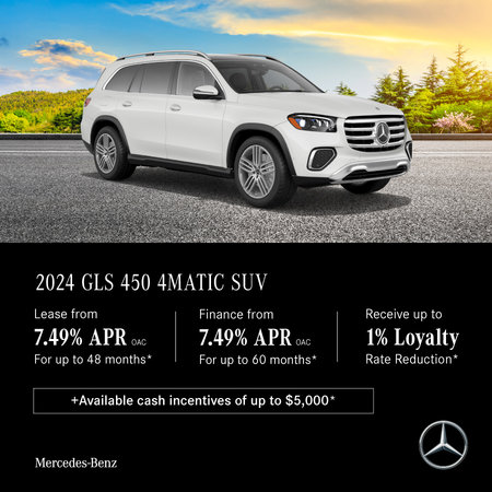 2024 GLS 450 4MATIC SUV - Lease and Finance Offers