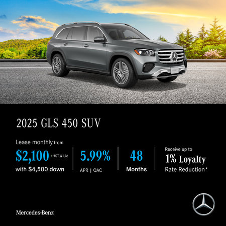 2025 GLS 450 4MATIC SUV - Lease and Finance Offers