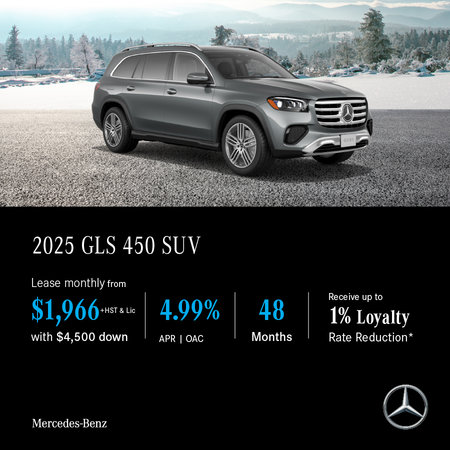 2025 GLS 450 4MATIC SUV - Lease and Finance Offers