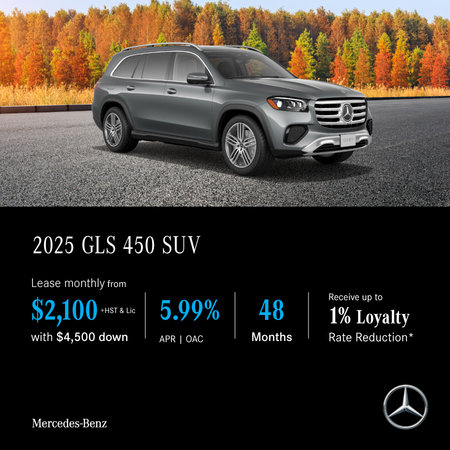 2025 GLS 450 4MATIC SUV - Lease and Finance Offers
