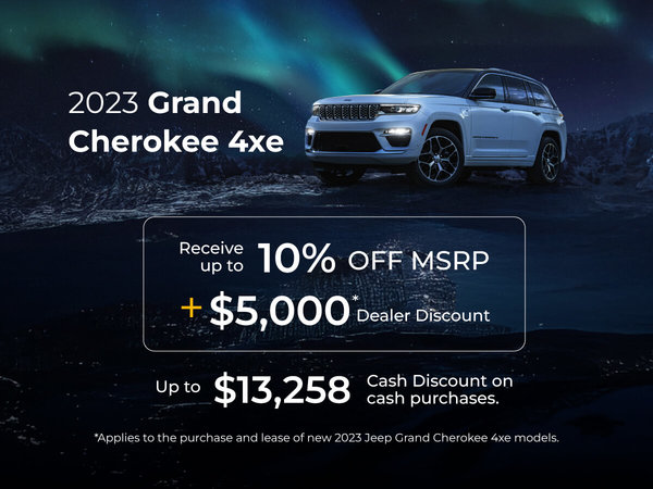 2023 Jeep Grand Cherokee 4XE offer