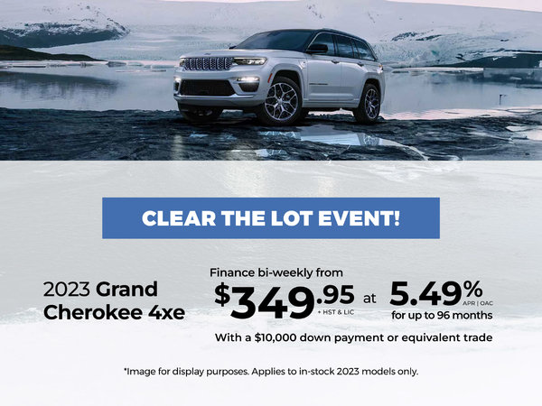 2023 Jeep Grand Cherokee 4XE offer