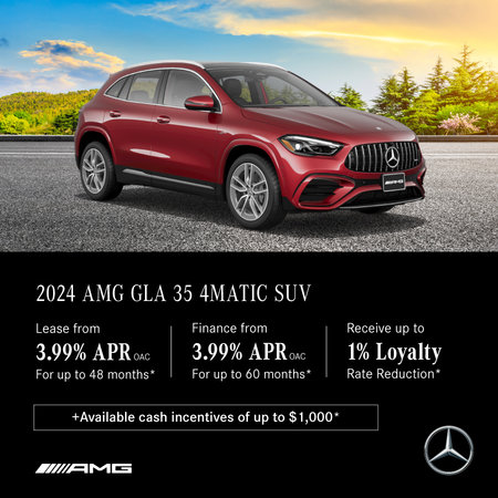 2024 AMG GLA 35 4MATIC SUV - Lease and Finance Offers