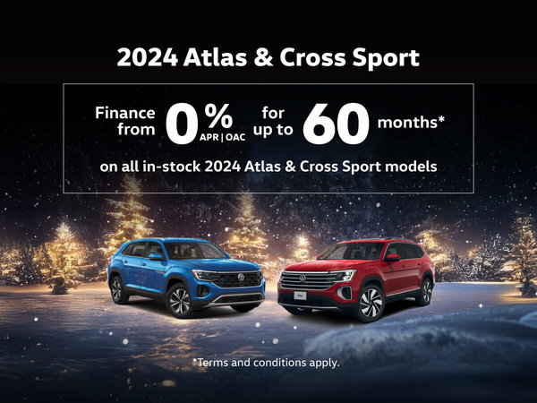 Humberview VW 2024 Atlas & Cross Sport Finance Offer