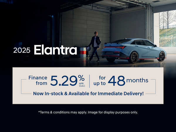 2025 Elantra Finance Offer