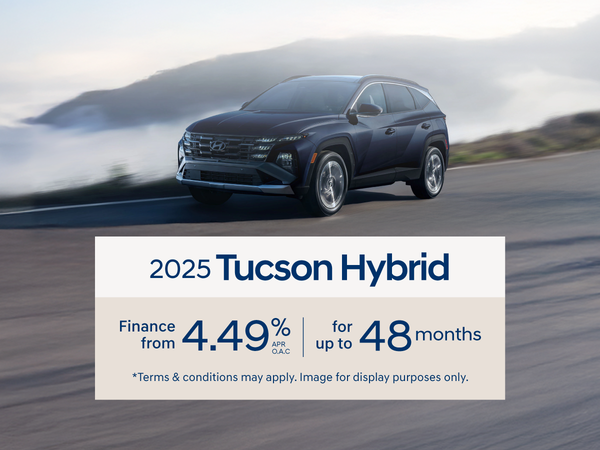 2025 Tucson Hybrid Finance Offer