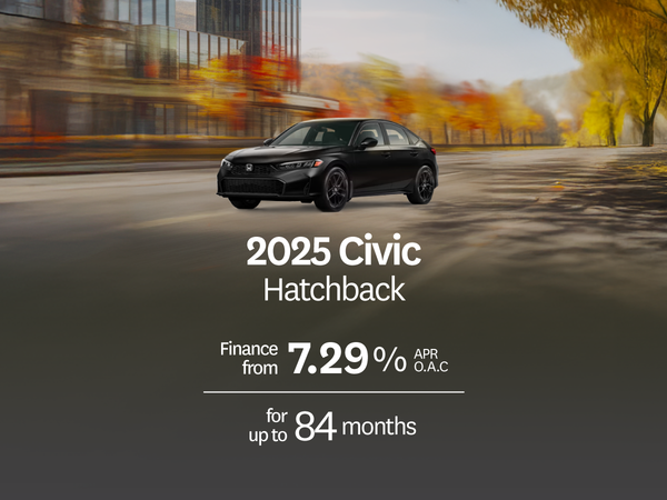 2025 Civic Hatchback Finance Offer