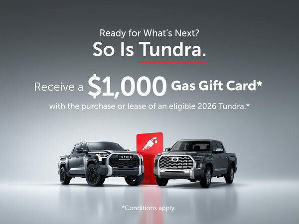 2026 Tundra Special Offer