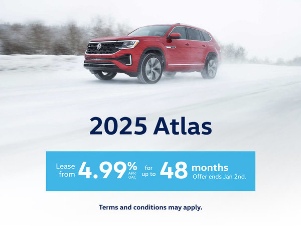 2025 Volkswagen Atlas Lease and Finance Offers