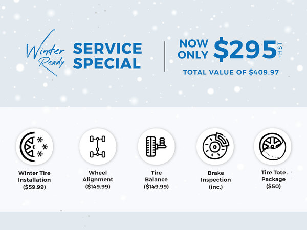 Winter Service Special with Tire Tote