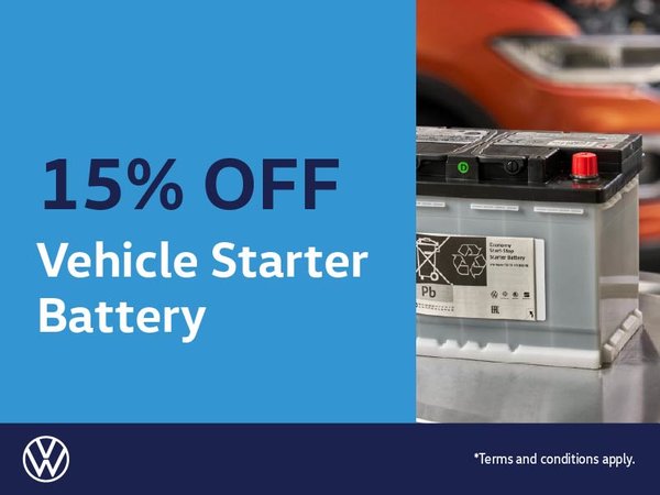 Vehicle Starter Battery Offer