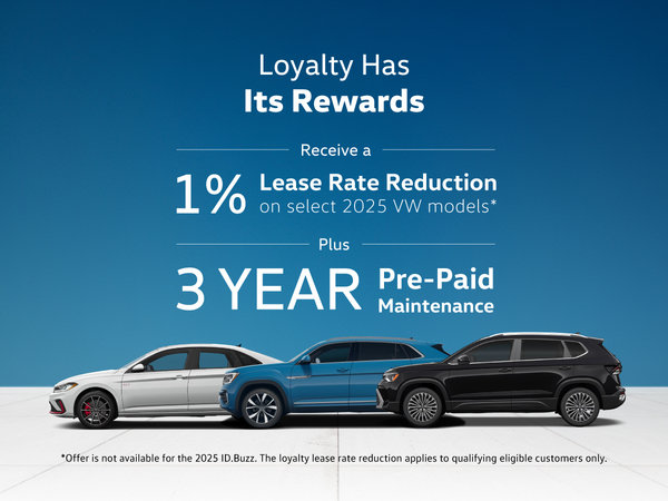 Humberview VW Lease Loyalty Offer