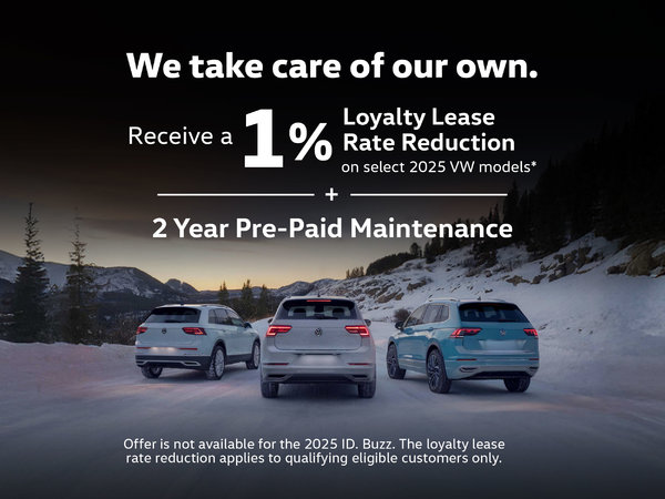 VW Loyalty Offer