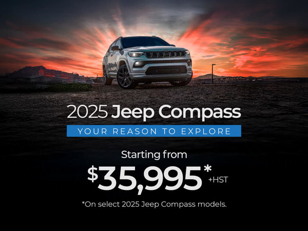 2025 Jeep Compass Lease and Finance Offers