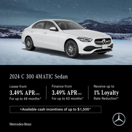 2024 C 300 4MATIC Sedan - Lease and Finance Offers