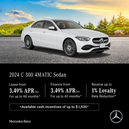 2024 C 300 4MATIC Sedan - Lease and Finance Offers