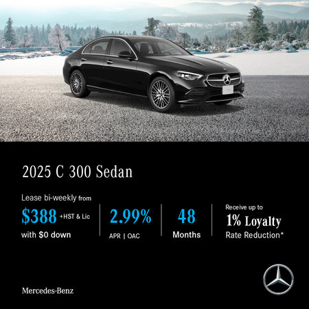 2025 C 300 4MATIC Sedan - Lease and Finance Offers