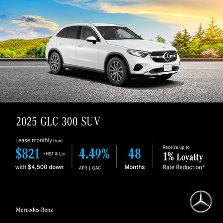 2025 GLC 300 4MATIC SUV - Lease and Finance Offers