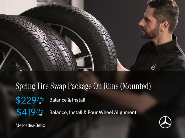 Spring Tire Swap Package - On Rims (Mounted)