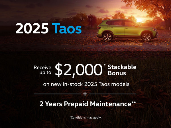 2025 Volkswagen Taos Offers