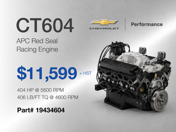 Chevrolet Performance 604 APC Red Seal Engine Deal