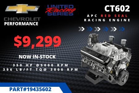 Chevrolet Performance CT350 Red Seal Racing Engine