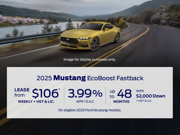 2025 Ford Mustang Special Offer