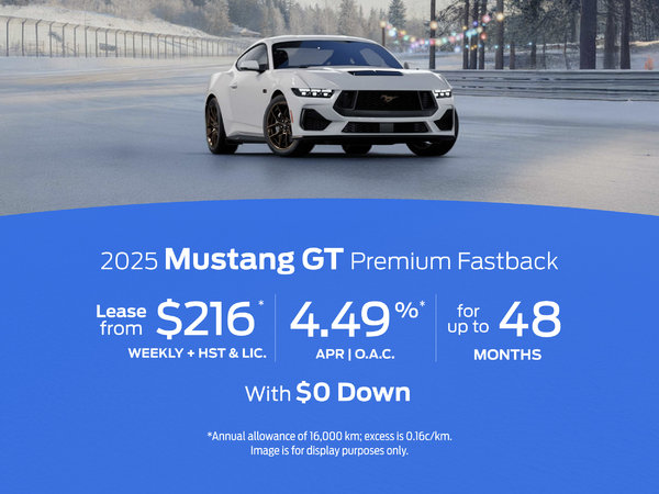 2025 Ford Mustang Special Offer