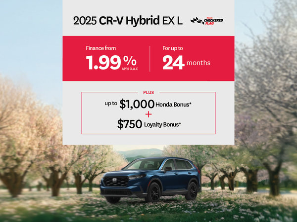 Honda CRV Hybrid Special Offer