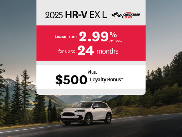 Honda HRV Special Offer