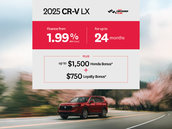 Honda CRV Special Offer