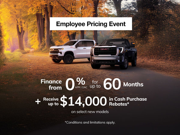 Employee Pricing Event