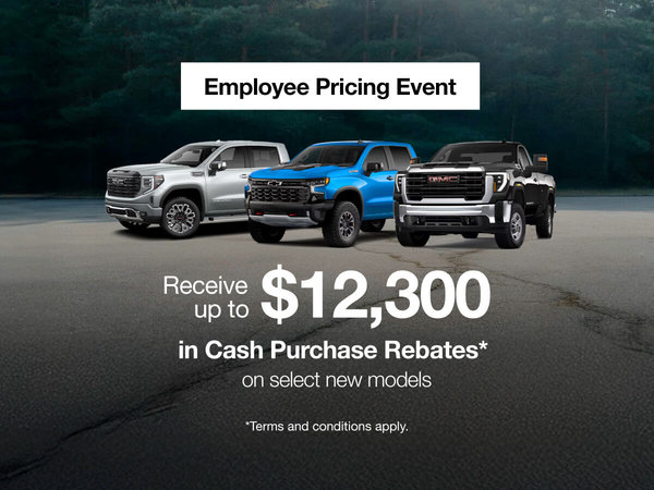 Employee Pricing Event